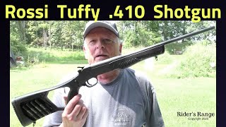 Rossi Tuffy 410 Shotgun on Riders Range [upl. by Sinylg513]