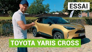 Essai Toyota Yaris Cross Hybride  le SUV urbain idéal [upl. by Sathrum]