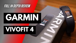 Garmin Vivofit 4 Review  Fitness Tech Review [upl. by Aved]