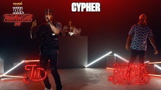 JID and Ski Mask The Slump Gods 2018 XXL Freshman Cypher [upl. by Attenna]