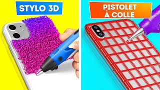 PISTOLET À COLLE OU STYLO 3D   Idées Brico Et Astuces Géniales par 123 GO GOLD [upl. by Nylcoj]