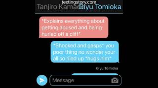 Abused tanjiro texting story part 1 [upl. by Ruthann]