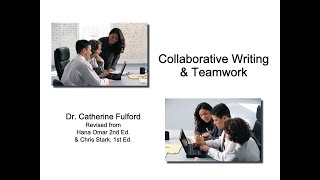 Collaborative Writing amp Teamwork [upl. by Ardeid]