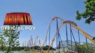 Official POV  Behemoth  Canadas Wonderland [upl. by Ahsinit264]