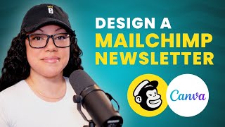 How to Design an Email Newsletter in Mailchimp with help from Canva [upl. by Ettenhoj693]