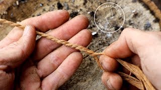 Make Natural Cordage in Minutes [upl. by Ayrad]