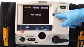 LIFEPAK 2020e DefibrillatorMonitor AED Mode [upl. by Satterlee842]