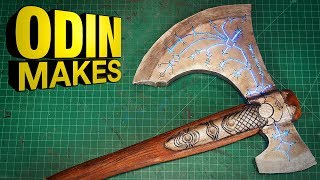 Odin Makes  Leviathan Axe from God of War 4 [upl. by Thenna640]