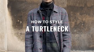 How To Style A Turtleneck For Men [upl. by Gudrun725]