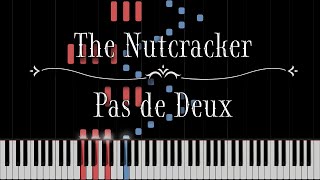 The Nutcracker  Pas de Deux Tchaikovsky Piano Tutorial [upl. by Aneelak]