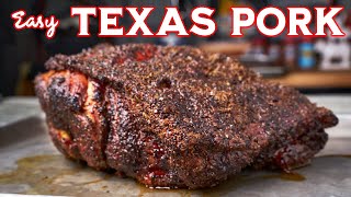 Easy Pulled Pork Recipe  Texas Style on the Outlaw Smoker [upl. by Asilram1]