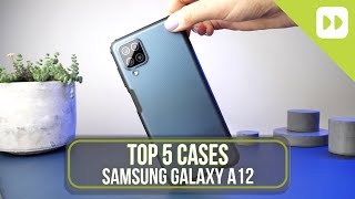 Top 5 Samsung Galaxy A12 Cases [upl. by Anelehs]