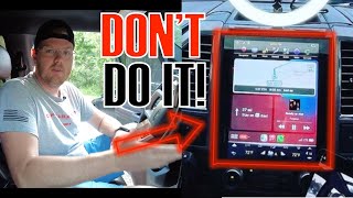 Do NOT buy a Phoenix TESLA style Android Stereo 101 [upl. by Horbal658]