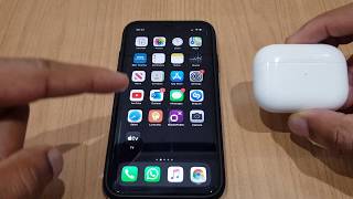 Connect AirPod Pro to iPhone 11 [upl. by Cacka34]