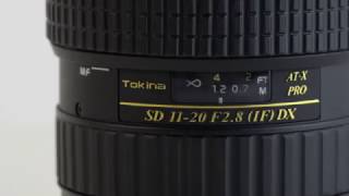 Tokina ATX 1120mm F28 DX lens Introduction [upl. by Ariam]