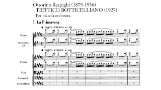 Ottorino Respighi  Trittico Botticelliano [upl. by Lan]