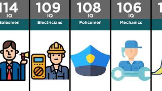 Professions by Average IQ [upl. by Salhcin]