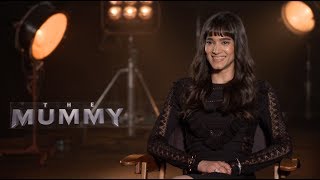 Sofia Boutella talks about quotThe Mummyquot [upl. by Anyek]