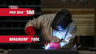 PRO MIG® 180 Welder Lincoln Electric [upl. by Stoneman]