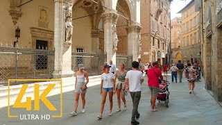 Virtual Walking Tour in 4K 60fps  Cities of Tuscany  Trip to Italy  Top Italian Destinations [upl. by Euqininod]