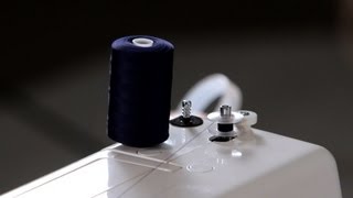 How to Wind a Bobbin  Sewing Machine [upl. by Idette520]