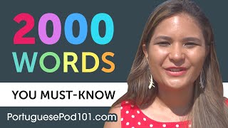 2000 Words Every Portuguese Beginner Must Know [upl. by Umont]