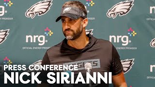 Postgame Press Conference Nick Sirianni  Philadelphia Eagles at Tampa Bay Buccaneers [upl. by Nosyarg702]