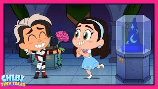 Descendants Date Night at the Museum  Chibi Tiny Tales  Descendants  Disney Channel Animation [upl. by Patin996]