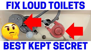 Toilet Makes Loud Noise  Easy Fix [upl. by Niawat419]