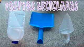 Palas y recogedor de botellas de plástico │ Candy Bu [upl. by Elleval80]