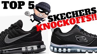 Top 5 SKECHERS KNOCKOFFS From Other SNEAKER BRANDS [upl. by Marcy]