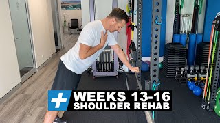 Shoulder Rehabilitation Exercise  Passive External Rotation Demonstration [upl. by Gilman]