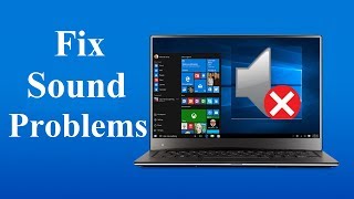 Fix Windows 10 Sound Problems  Howtosolveit [upl. by Eanore]