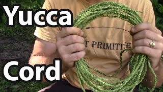 Yucca Cordage made Easy [upl. by Anabahs]