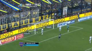 Gol de Calleri Boca 2  Quilmes 0 Fecha 17 Primera División 2015 FPT [upl. by Dolley432]