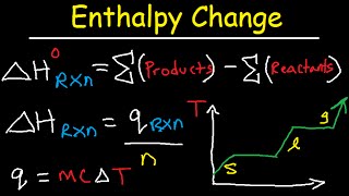 Enthalpy Change of Reaction amp Formation  Thermochemistry amp Calorimetry Practice Problems [upl. by Ingaberg]