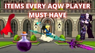 AQW Items Every Player Must Have [upl. by Sihun]