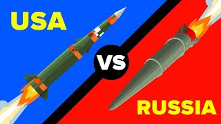 Who Has Deadlier Missiles Russia or United States [upl. by Idorb]