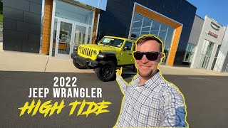 2022 Jeep Wrangler HighTide in HIGH VELOCITY  Overview [upl. by Sasha]