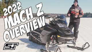 2022 Ski Doo Mach Z Detailed Snowmobile Overview [upl. by Kamila]