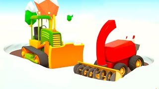 Helper Cars Winter Episodes Cars Cartoons  Construction Vehicles amp Cars for Kids [upl. by Wynne]