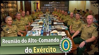 Reunião do AltoComando do Exército  RACE 301 [upl. by Eolhc]