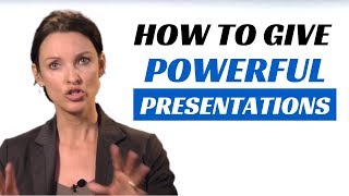 How to improve your presentation skills [upl. by Namrac]