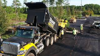 How an Asphalt Paver Works and Keys to a Successful Commercial Paving Project [upl. by Sitnalta513]