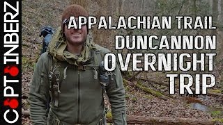 Appalachian Trail Overnight in Duncannon PA [upl. by Tarr]