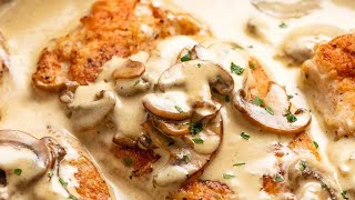 Chicken with Creamy Mushroom Sauce [upl. by Reynard555]