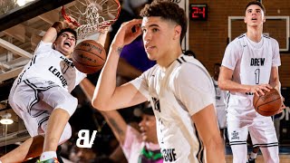 LaMelo Balls FIRST Drew League Season BEST HIGHLIGHTS The LAMELO SHOW Comes To COMPTON [upl. by Earehs]