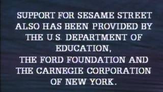 Sesame Street Funding Credits 1993 [upl. by Ojoj]