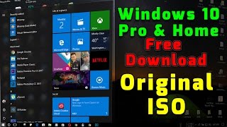 How To Download Windows 10 Pro amp Home FREE ORIGINAL Windows 10 [upl. by Emolas]