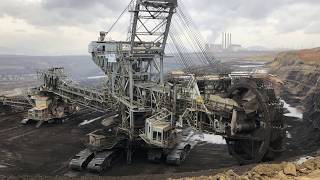 Bucket Wheel Excavator  Coal Mining Excavation [upl. by Maximilianus]